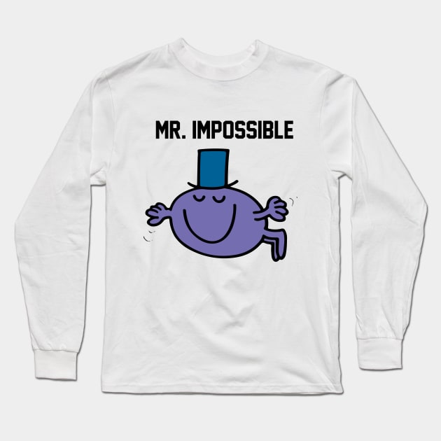 MR. IMPOSSIBLE Long Sleeve T-Shirt by reedae